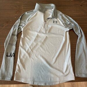 Boys UA quarter zip long sleeve YM